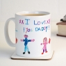 Your Child’s Artwork Personalised Mug