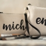 Personalised Linen Pencil Case/ Make Up Bag
