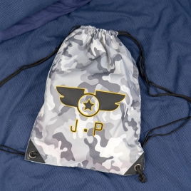 Military Drawstring Kit Bag