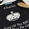 Personalised Apron ‘King Of BBQ’