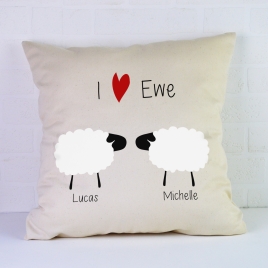 Personalised Cushion / Sheep