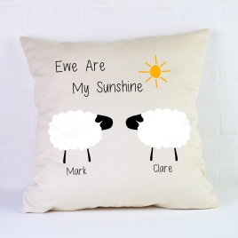 Personalised Cushion / Sheep
