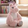 Embroidered Unicorn 'Hideaway Pouch' Soft Toy