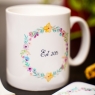 Traditional Wreath Flower Mug