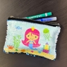 Personalised Sequin Pencil Case / Make Up Bag