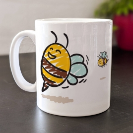 Personalised Bee Mug