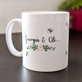 Personalised Bee Together Mug