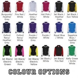 Personalised Matching Varsity Jackets