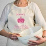 Personalised 'Queen/King Of Kitchen' Apron With Pocket