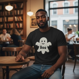 Halloween Glow In The Dark Skeleton T Shirt