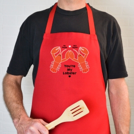 Personalised You're My Lobster Apron
