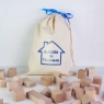 Personalised Wooden Building Blocks Gift Set