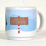 Personalised Penguin Mug With Chocolate Coins