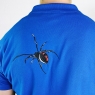 Spooky Embroidered Spider Polo Shirt