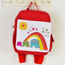 Personalised Elephant Backpack