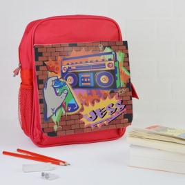 Personalised Graffiti Backpack