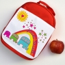 Personalised Elephant Lunch Bag