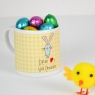 Personalised Easter Mug with Chocolate Eggs