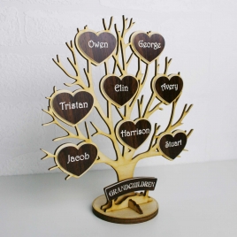 Personalised Wooden Tree of Life
