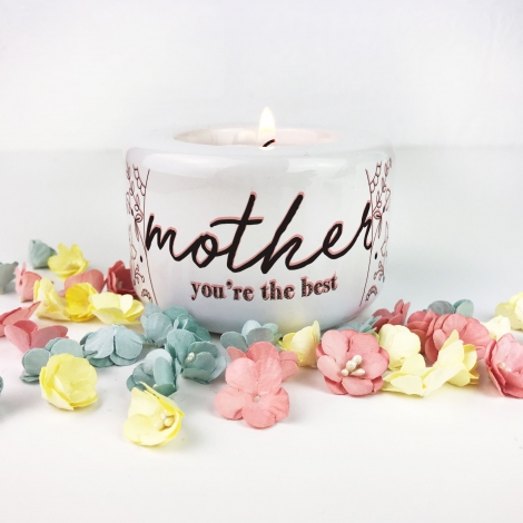 Personalised Mother's Day Tea Light Holder
