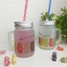 Personalised Jelly Babies Mason Jar