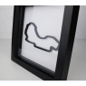 Framed 3D Formula One Racing Circuit