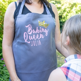 Personalised Baking Queen Apron