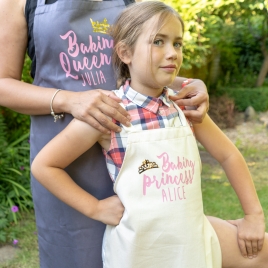 Personalised Baking Princess Apron