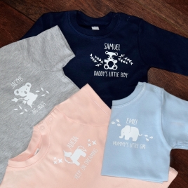 Personalised Baby Animal Clothing Set
