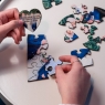 Personalised Wooden, Heart Shaped Photo Puzzle